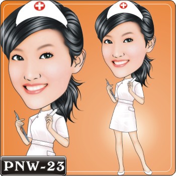 護士Q版繪圖PNW-23